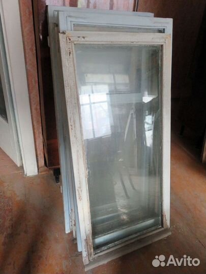 Окна деревянные б/у