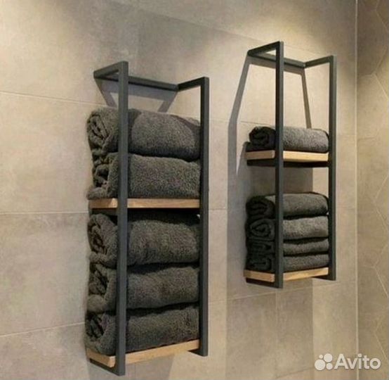 Вешалки для полотенец лофт