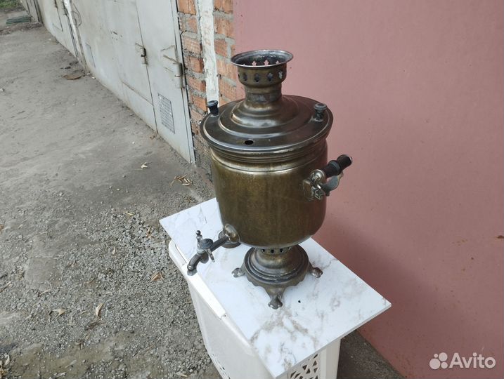 Самовар дровяной угольный