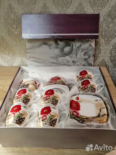 Сервиз чайный 14 предметов