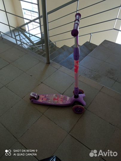 Самокат детский трехколесный