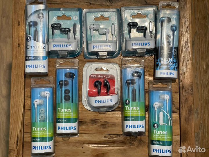 Наушники Philips внутриканальные новые
