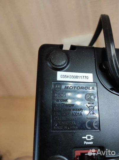 Радиотелефон Motorola D-801