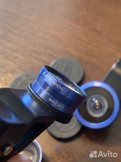 Обьективы для мобильного макро и фишай