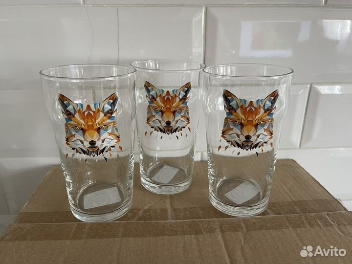 Пивные бокалы новые 570 мл