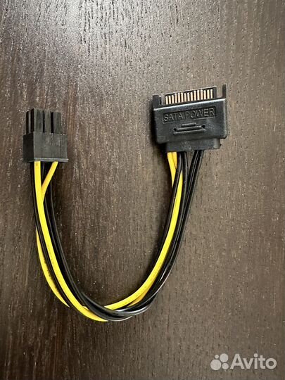 Переходник SATA 6pin много