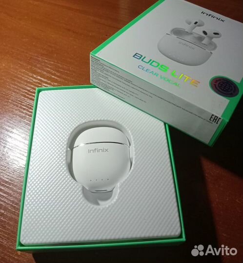 Наушники Infinix Earphone XE23 Buds Lite White