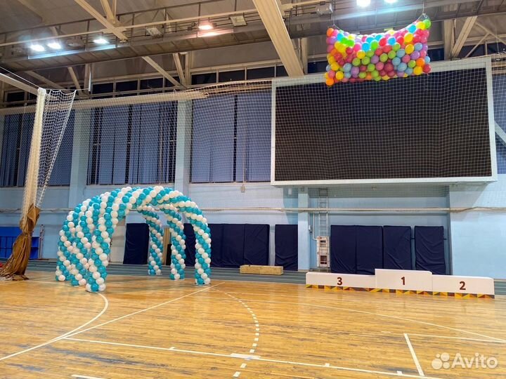 Гирлянда из шаров, арка из шаров на вход