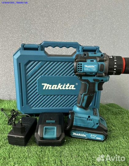 Новый ударный бесщеточный шуроповерт Makita (Арт.25855)