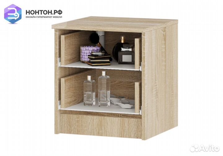 Комплект тумб Сакура дуб сонома / белый