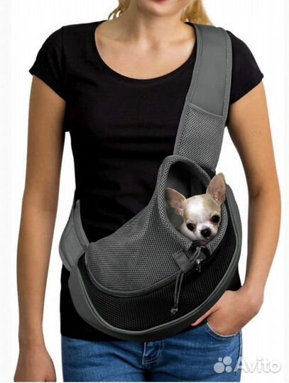 Сумка слинг переноска для собак