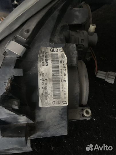 Фары ксенон Nissan Primera P12