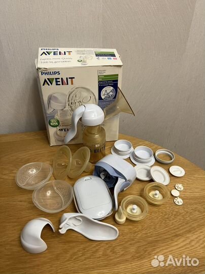 Молокоотсос электрический Avent+ручной