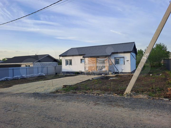 Дом 109 м² на участке 8 сот.