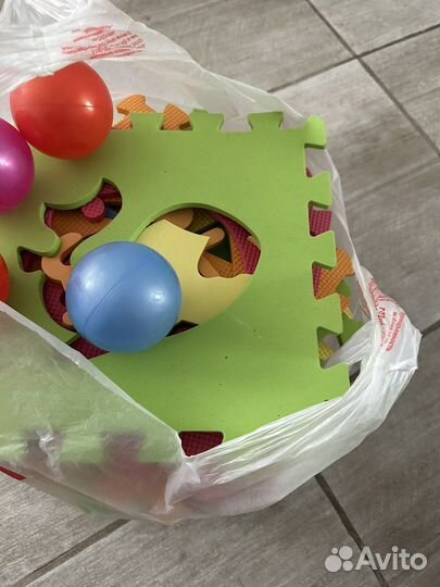 Развивающий коврик пазл