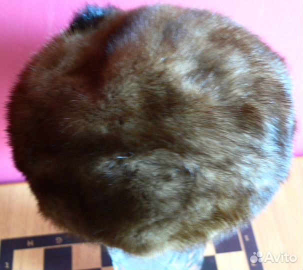 Шапки Берет женские Норка Лиса 57 размера