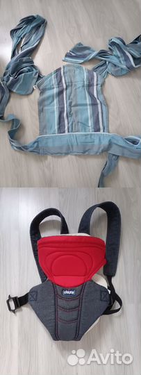 Май слинг + ergo рюкзак