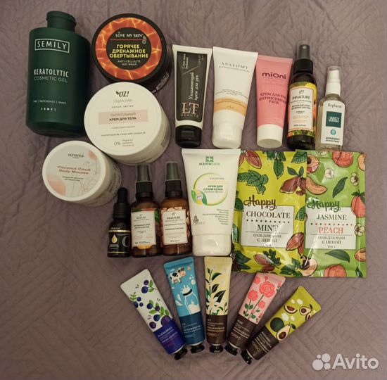 Крема, гели, скрабы и другое для тела цены от