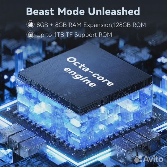 Планшет Cubot Tab 40 128Гб\8Гб (+8гб RAM)\Глобальн