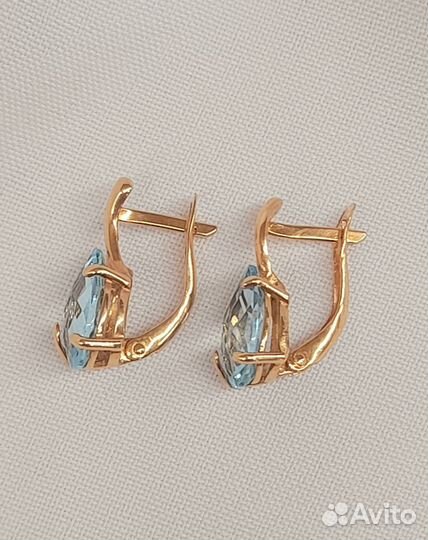 Золотые серьги
