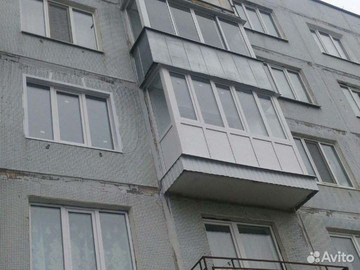 Отделка балконов и лоджий