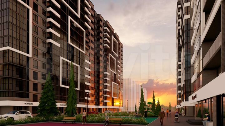 Квартира-студия, 23,2 м², 14/16 эт.