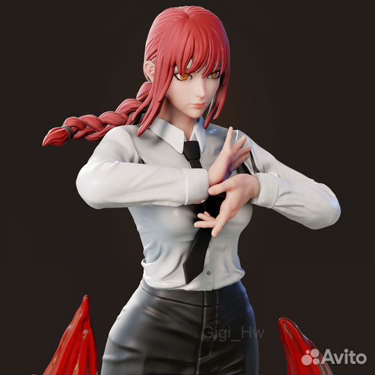 Аниме фигурка Человек бензопила Макима