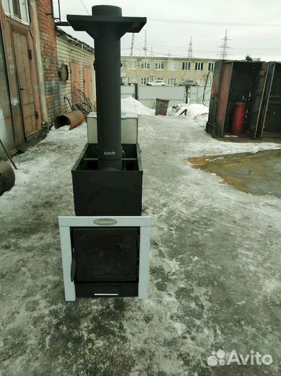 Банная печь Премьера со стеклянной дверкой 600 мм