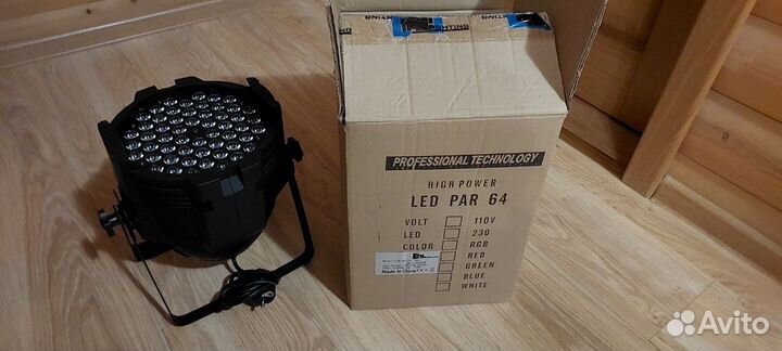 LED Multi Par 54-3 rgbaw Dialighting