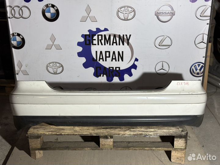 Задний бампер Mercedes-Benz CLK 208