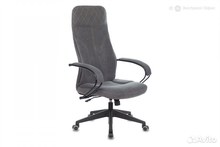 Кресло для руководителя Бюрократ CH-608/fabric-dgr