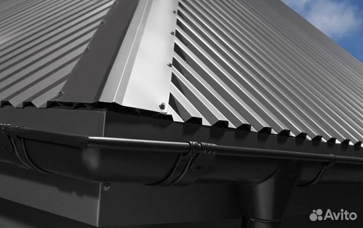 Оцинкованный профнастил С21 6х1,05м