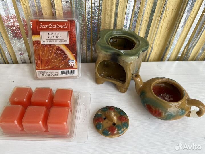 Аромалампа и воск апельсиновый usa США