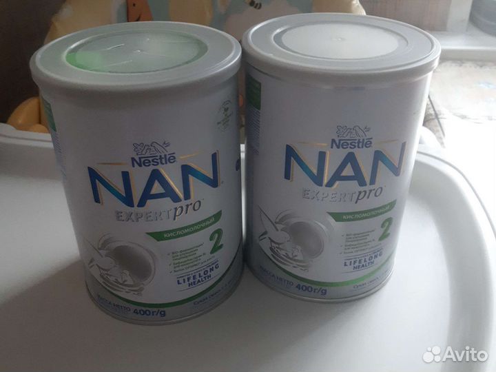 Смесь нан 2 кисломолочная