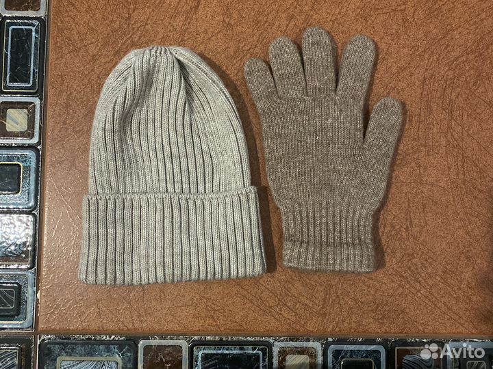 Шапка+перчатки