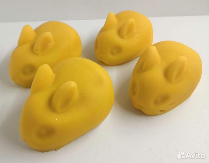 Детское мыло с пюре моркови