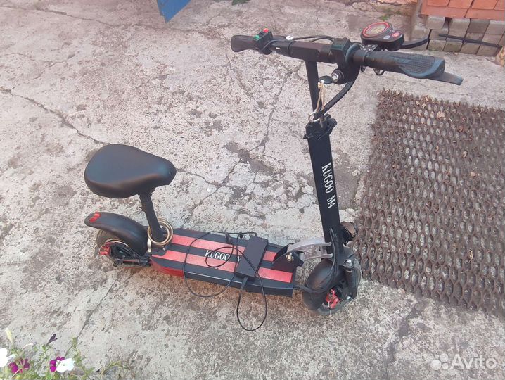 Электросамокат kugoo m4 с сиденьем