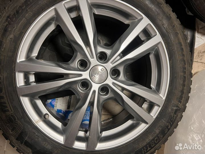 Литые диски skad r17 5/114.3