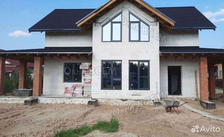 Остекление окон и балконов пвх