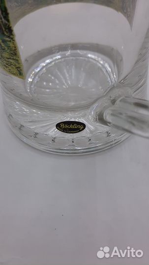 Фарфоровая винтажная пивная кружка