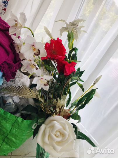 Цветы Лилия орхидея искусственные