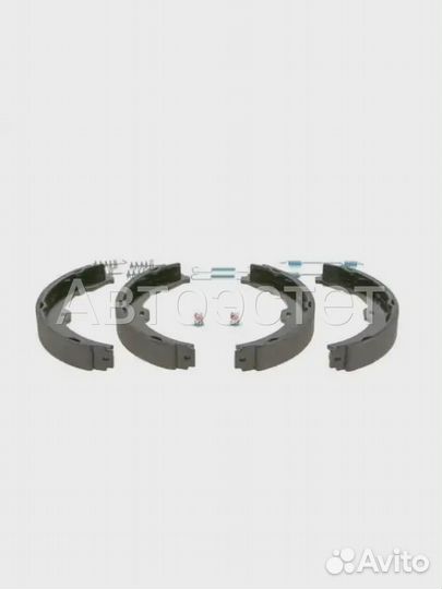 Тормозные колодки барабанные задний мост 0 986 487 725