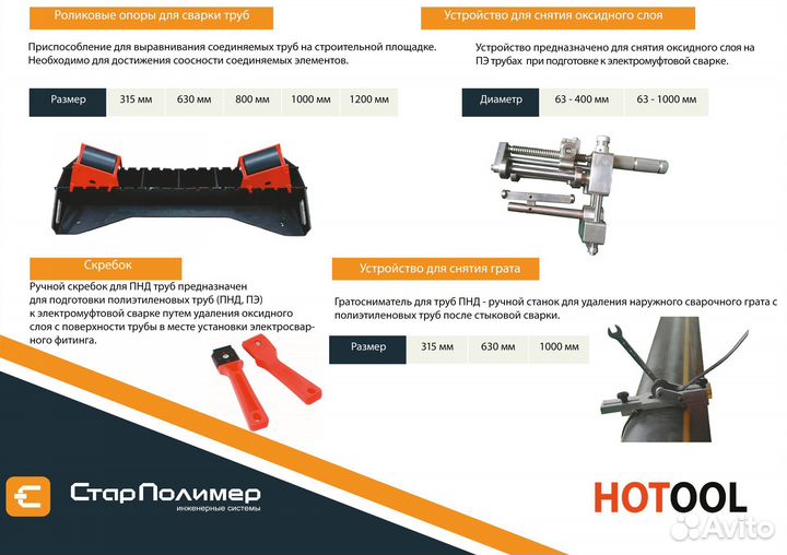 Стыковой гидравлический аппарат для труб пэ 250-450мм