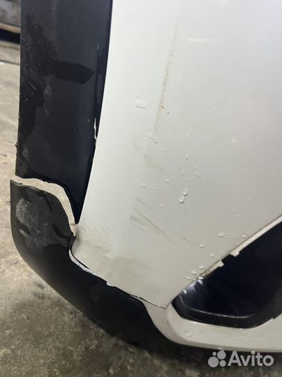 Передний бампер kia seltos