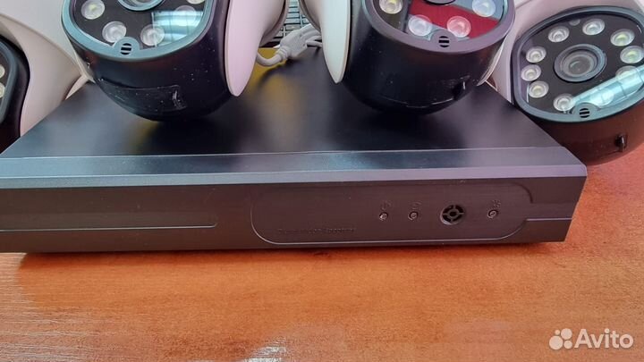 Беспроводное видеонаблюдение full HD поворот камер