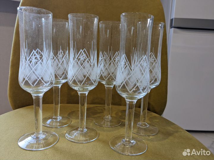 Подарочный набор фужеры и стопки