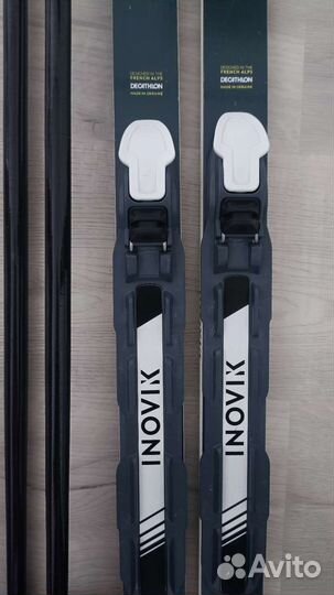 Лыжи беговые 137 см с ботинками