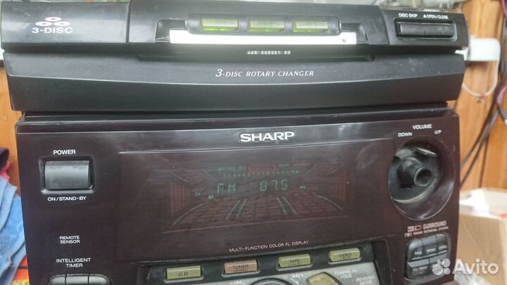 Музыкальный центр sharp CD-C1600Z