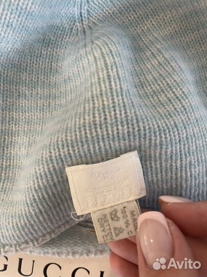 Кашемировая шапочка hermes