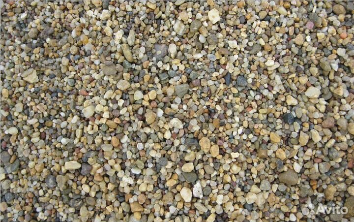 Обогащенная песко-гравийная смесь